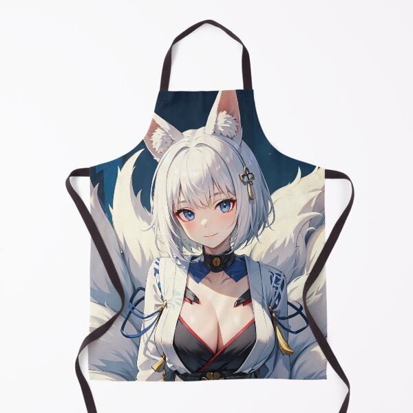 Item preview, Kaga Azur Lane Kitsune Nueve Colas Ciudad Nocturna designed and sold by Spraykart.