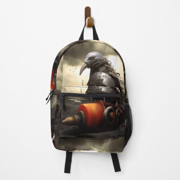 Item preview, Mechanical Crow - Post-Apocalyptic Steampunk Art designed and sold by Hipatye26.