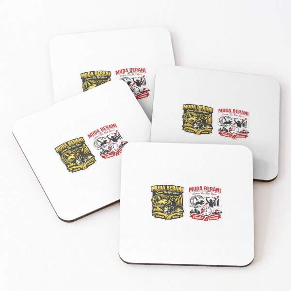 Item preview, Muda Berani – Leave The Rat Race Sticker | Financial Freedom & Entrepreneur Mindset designed and sold by Wander Pop Studio.