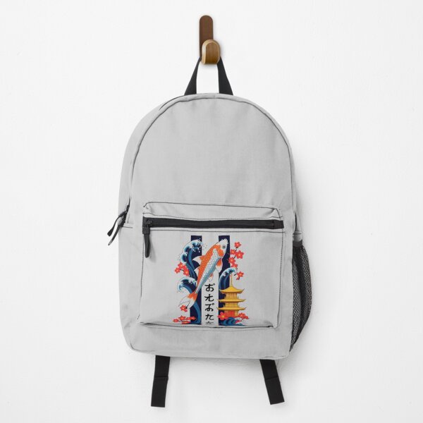Item preview, Japanese Koi Fish Vertical Collage Art designed and sold by TokioProyect.