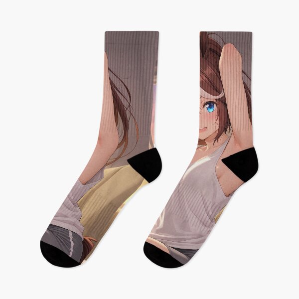 Item preview, Tokai Teio Uma Musume Pretty Derby Warm Light Stretching Pose designed and sold by Spraykart.