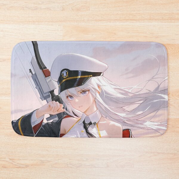 Item preview, Enterprise Azur Lane Salute Pose With White Hair And Cape designed and sold by Spraykart.