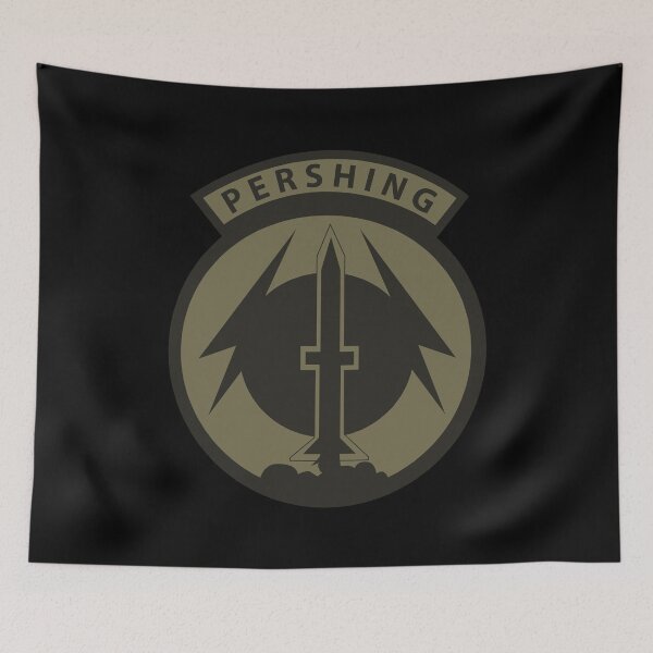 Item preview, Army - SSI - 56th Field Artillery Brigade w Pershing Tab - Subdued X 300 designed and sold by Military Insignia Products.