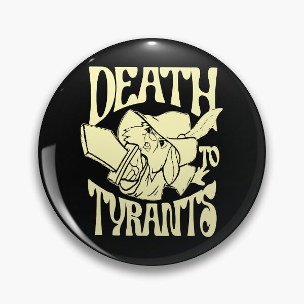 Item preview, Retro 70s Skippy Rabbit Death To Tyrants designed and sold by ThePrintPig.