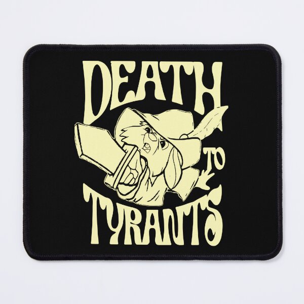 Item preview, Retro 70s Skippy Rabbit Death To Tyrants designed and sold by ThePrintPig.