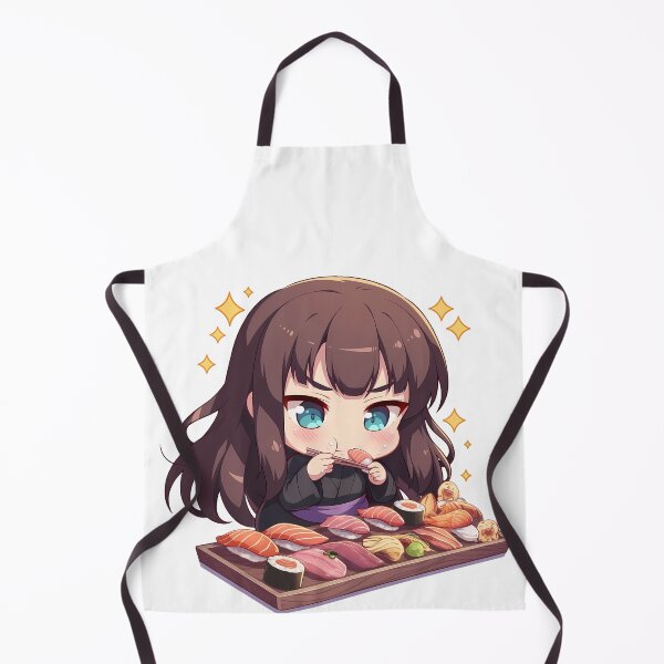 Item preview, Shiho Nishizumi Girls Und Panzer Chibi Sushi Feast designed and sold by Spraykart.