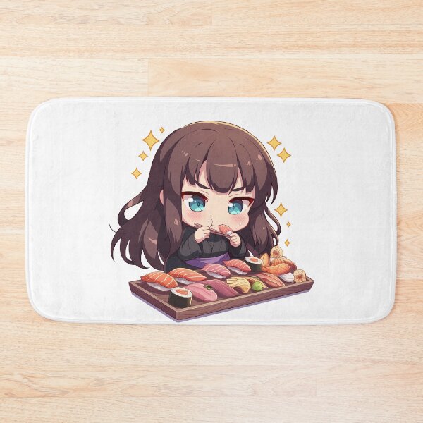 Item preview, Shiho Nishizumi Girls Und Panzer Chibi Sushi Feast designed and sold by Spraykart.
