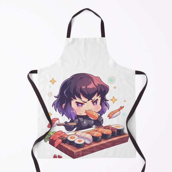 Item preview, Mokoto Kusanagi Ghost In The Shell Chibi Sushi Focus designed and sold by Spraykart.