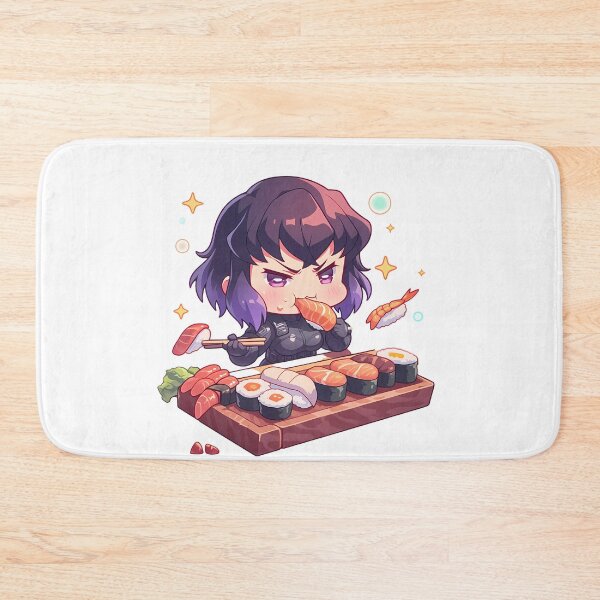 Item preview, Mokoto Kusanagi Ghost In The Shell Chibi Sushi Focus designed and sold by Spraykart.