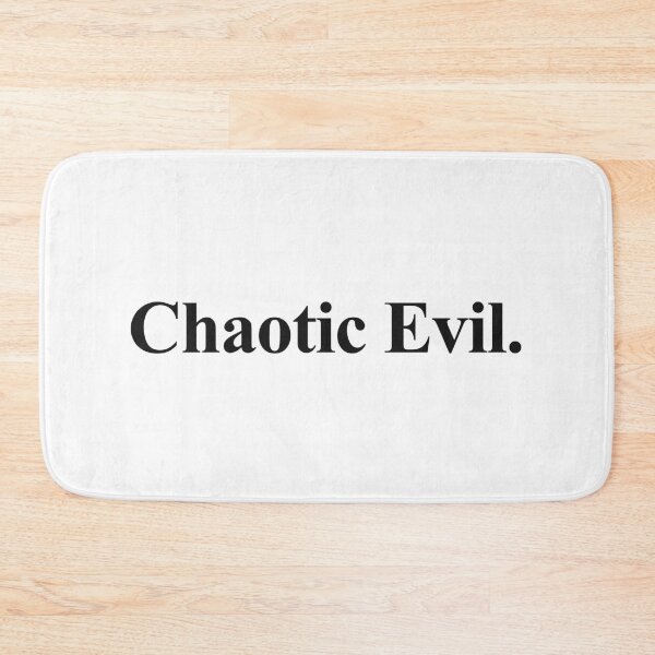 Item preview, CHAOTIC EVIL designed and sold by oddwonders.