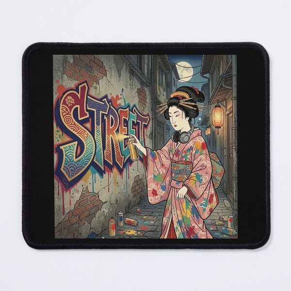 Item preview, Japanese traditional drawing x Street culture - Ukiyoe x Graffiti designed and sold by Studio-MiMi.