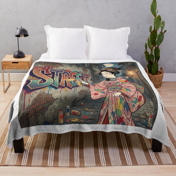 Item preview, Japanese traditional drawing x Street culture - Ukiyoe x Graffiti designed and sold by Studio-MiMi.