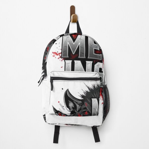 Item preview, No Mercy Inside – Dark Demonic Crest Typography Screen Print Design designed and sold by NewUSShop.