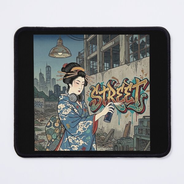 Item preview, Japanese traditional drawing x Street culture - Ukiyoe x Graffiti designed and sold by Studio-MiMi.