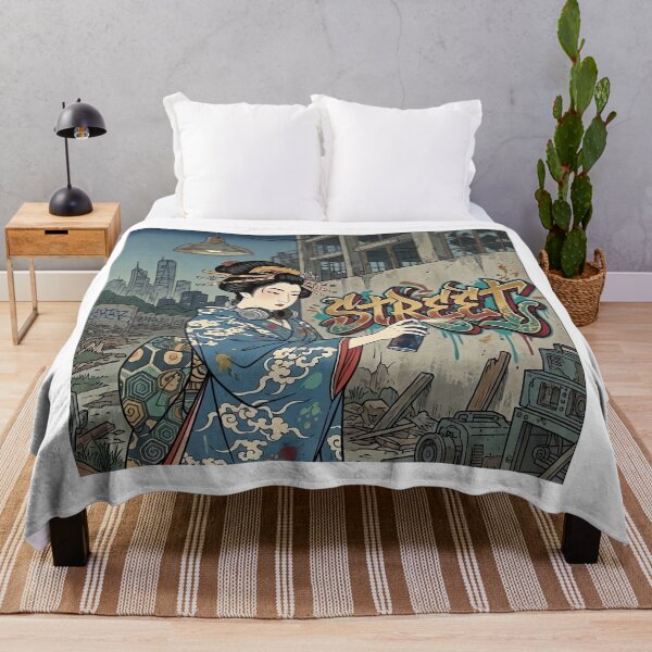 Item preview, Japanese traditional drawing x Street culture - Ukiyoe x Graffiti designed and sold by Studio-MiMi.