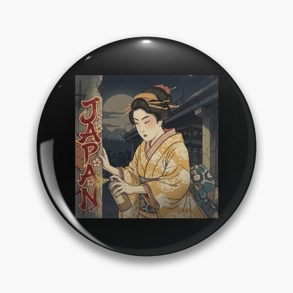 Item preview, Japanese traditional drawing x Street culture - Ukiyoe x Graffiti designed and sold by Studio-MiMi.