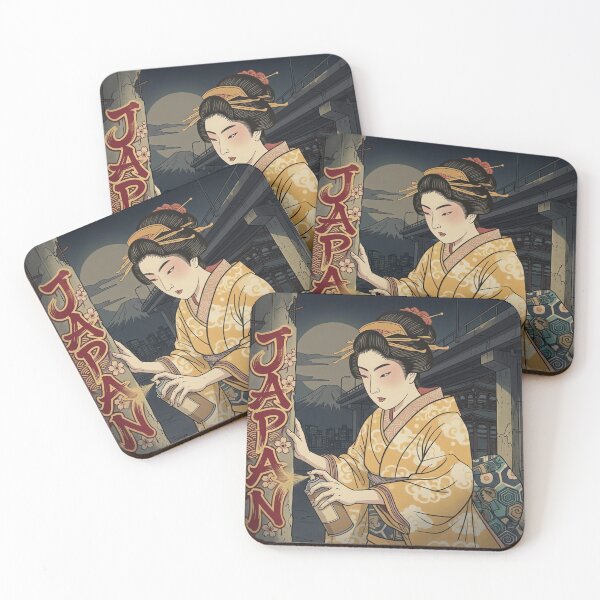 Item preview, Japanese traditional drawing x Street culture - Ukiyoe x Graffiti designed and sold by Studio-MiMi.
