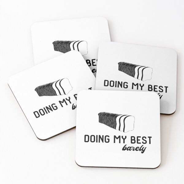 Item preview, Doing My Best (Barely) designed and sold by DesignMindSG.