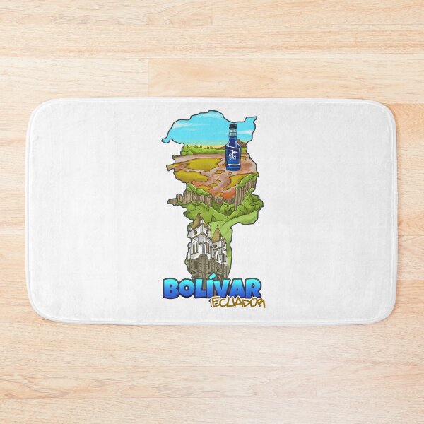 Item preview, Bolivar Ecuador Map: Guaranda Carnival & Pajaro Azul Spirit designed and sold by ArtificeFactory.