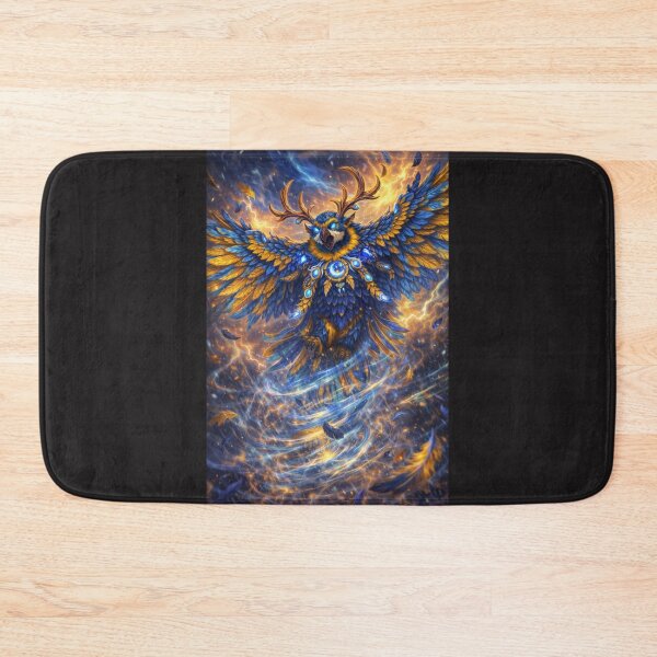 Item preview, Arcane Moonkin Macaw – Fantasy Storm Guardian Inspired by a Blue and Gold Parrot designed and sold by Mirgonhood.
