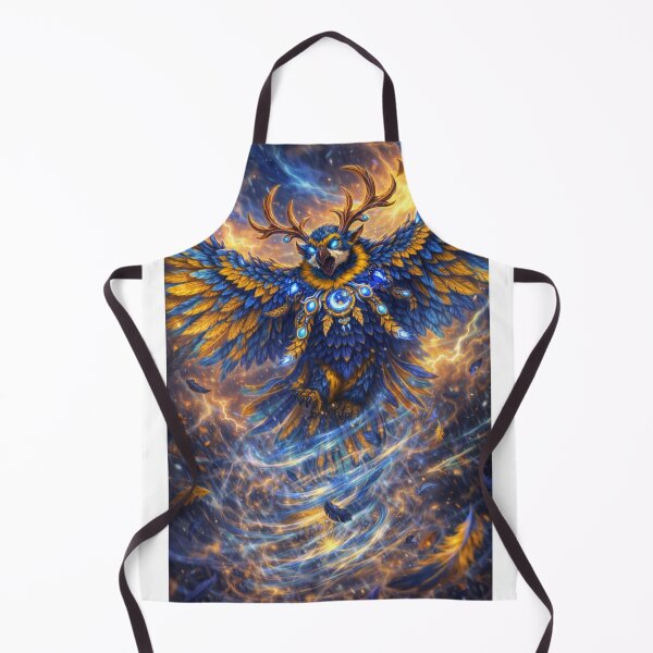 Item preview, Arcane Moonkin Macaw – Fantasy Storm Guardian Inspired by a Blue and Gold Parrot designed and sold by Mirgonhood.