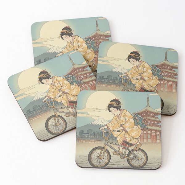 Item preview, Japanese traditional drawing x Street culture - Ukiyoe x BMX designed and sold by Studio-MiMi.