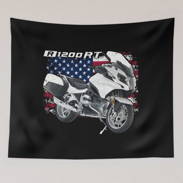 Item preview, R1200RT Touring Motorcycle USA Flag Design designed and sold by FroggyBaBoy.