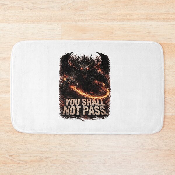 Item preview, You Shall Not Pass – Shadow Demon Fan Art designed and sold by furrydrool.