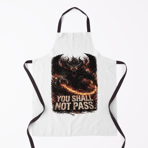 Item preview, You Shall Not Pass – Shadow Demon Fan Art designed and sold by furrydrool.