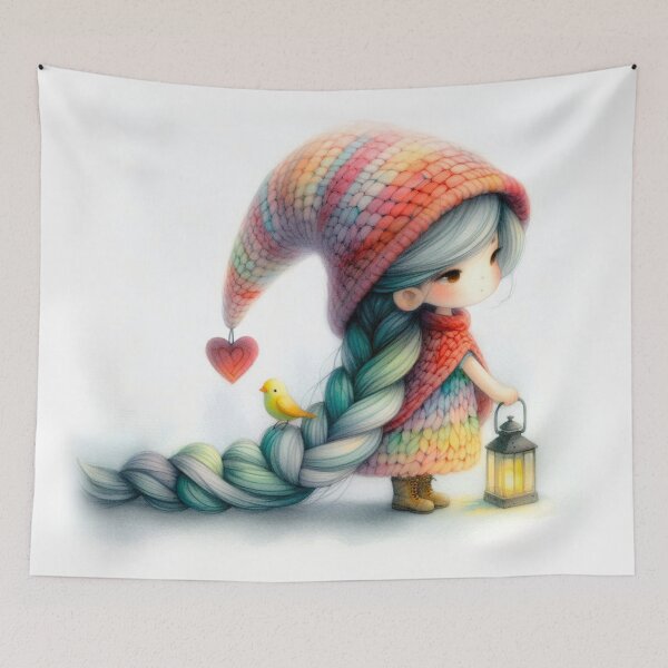 Item preview, Free-Spirited Girl  designed and sold by Beyondnote-Art.