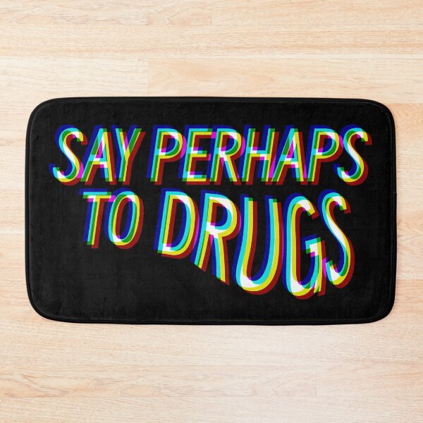 Item preview, Say Perhaps to Drugs - Trippy Psychedelic Glitch designed and sold by Nesstitches.