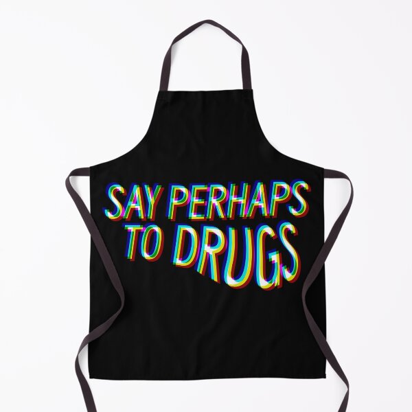Item preview, Say Perhaps to Drugs - Trippy Psychedelic Glitch designed and sold by Nesstitches.