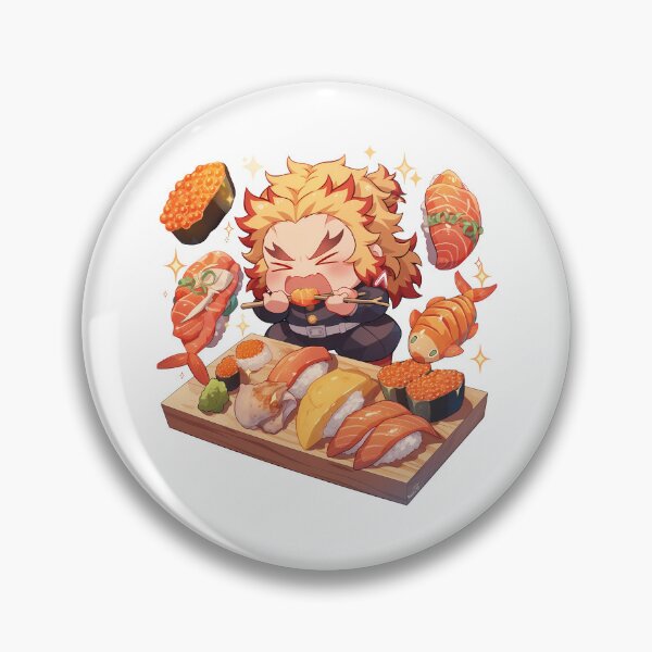 Item preview, Ganyu Genshin Impact Chibi Sushi Cozy Feast designed and sold by Spraykart.