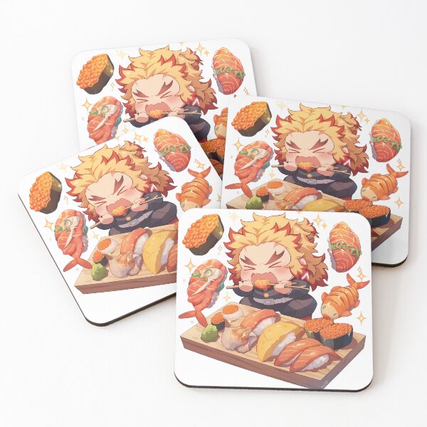 Item preview, Ganyu Genshin Impact Chibi Sushi Cozy Feast designed and sold by Spraykart.