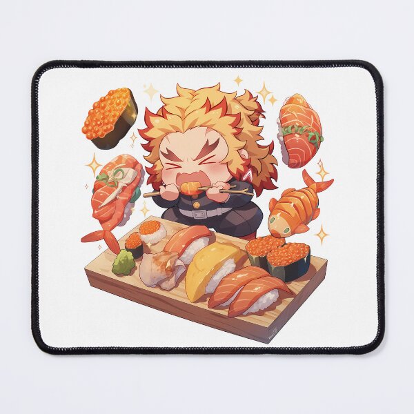 Item preview, Ganyu Genshin Impact Chibi Sushi Cozy Feast designed and sold by Spraykart.