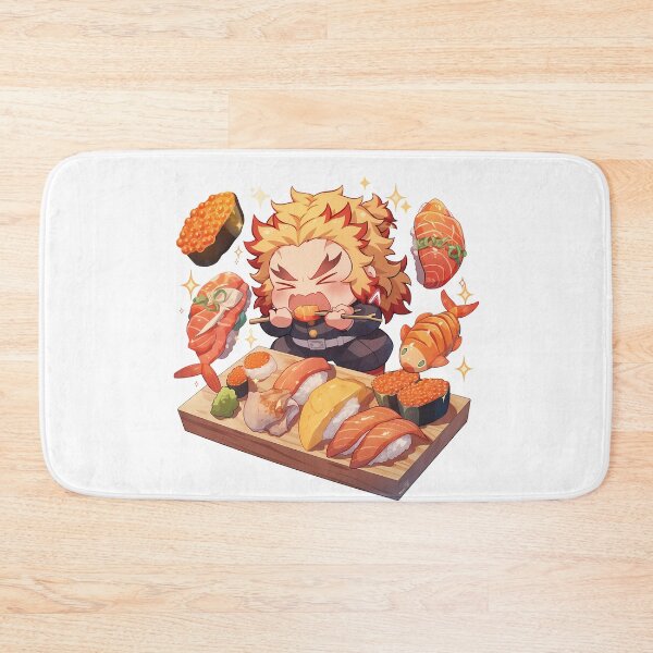 Item preview, Ganyu Genshin Impact Chibi Sushi Cozy Feast designed and sold by Spraykart.