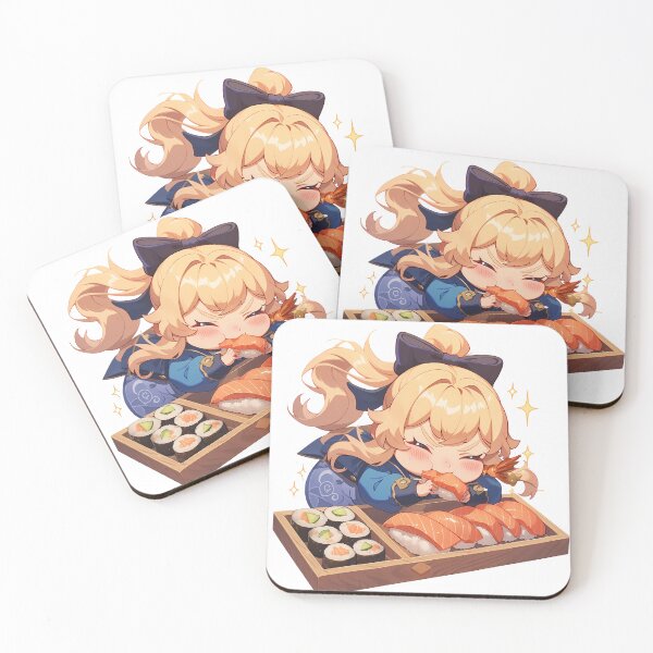 Item preview, Jean Genshin Impact Chibi Sushi Proper Bite designed and sold by Spraykart.