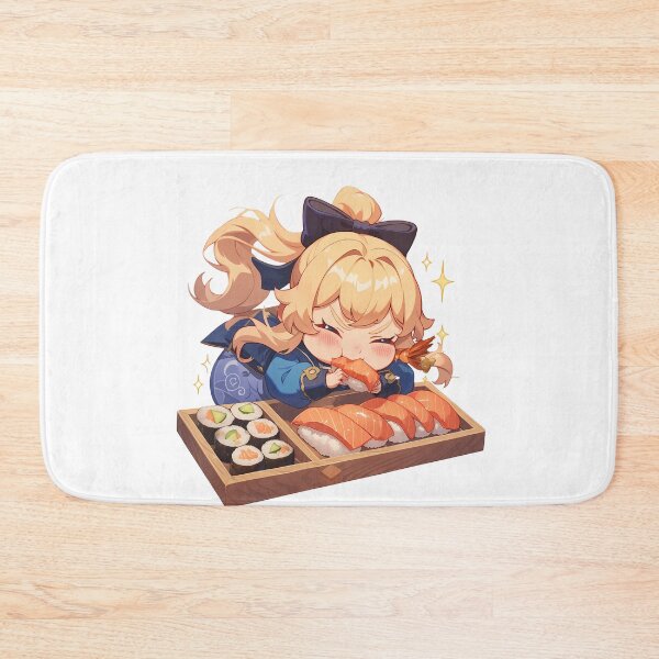Item preview, Jean Genshin Impact Chibi Sushi Proper Bite designed and sold by Spraykart.