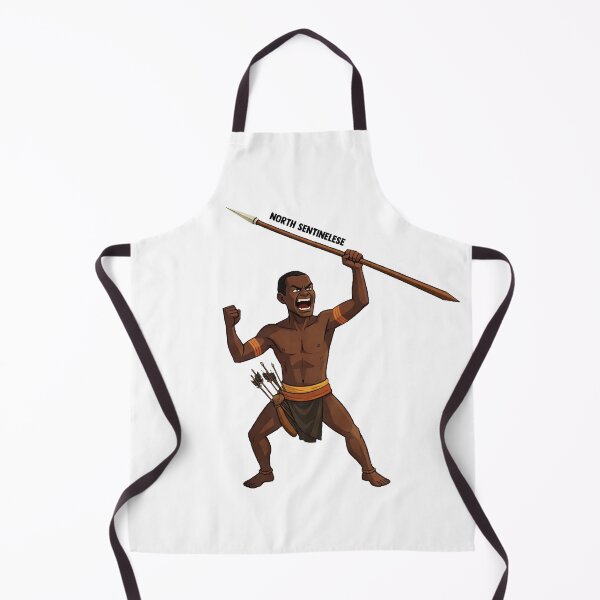 Item preview, Fierce Spear Warrior Shout – Primal Tribal Strength Illustration designed and sold by SeriouslyArtistical.