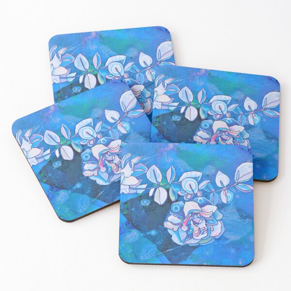 Item preview, Dream Garden No.19 - 冰晶之藍 (Frosty Blue Petals) designed and sold by Artsigntw.