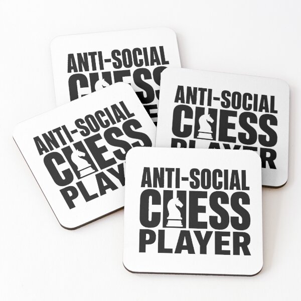 Artikelvorschau, Lustiges Schachdesign für introvertierte, asoziale Schachspieler – Geschenkidee entworfen und verkauft von Allcarin.