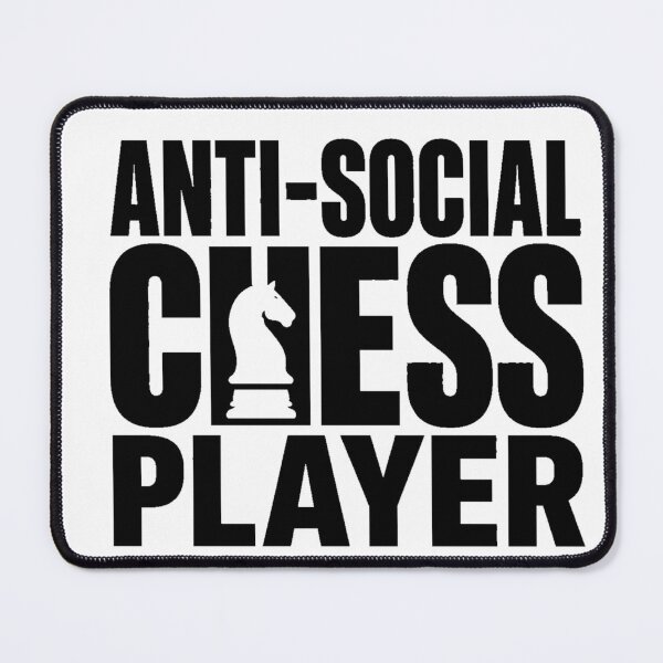 Item preview, Anti Social Chess Player Funny Introvert Chess Design Gift designed and sold by Allcarin.