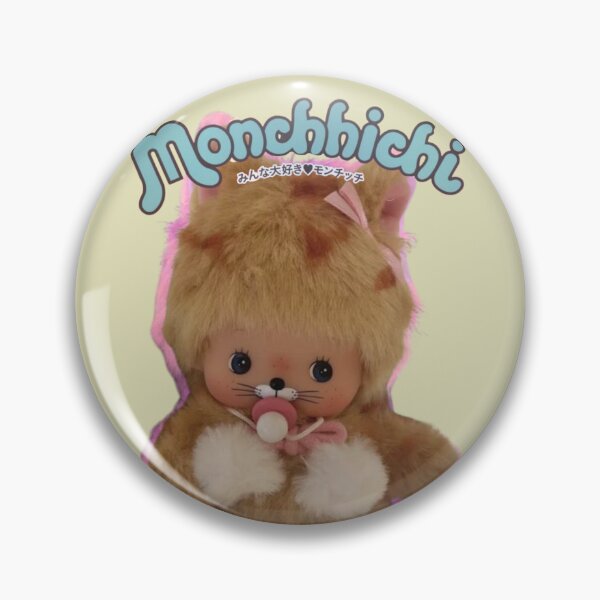 Item preview, Monchhichi Japanese Cute Pink | Kawaii Baby Monkey  designed and sold by nyro collective .