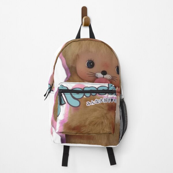 Item preview, Monchhichi Japanese Cute Pink | Kawaii Baby Monkey designed and sold by nyro collective .
