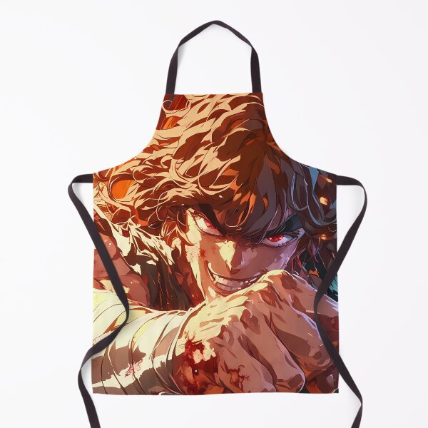 Item preview, Baki Hanma Baki The Grappler Fierce Determination And Fiery Energy designed and sold by Spraykart.