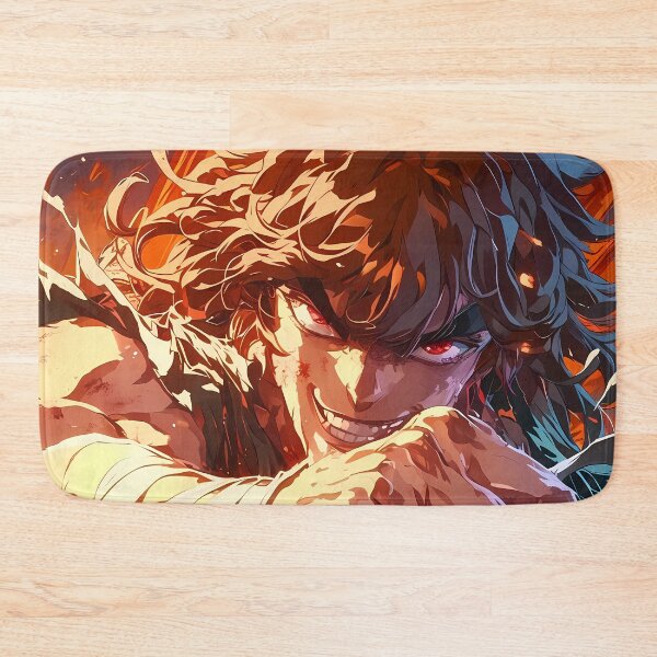 Item preview, Baki Hanma Baki The Grappler Fierce Determination And Fiery Energy designed and sold by Spraykart.
