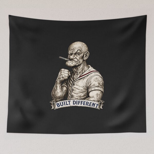 Item preview, Built Different: Salty Old Bastard Edition designed and sold by Sanctum Icons.