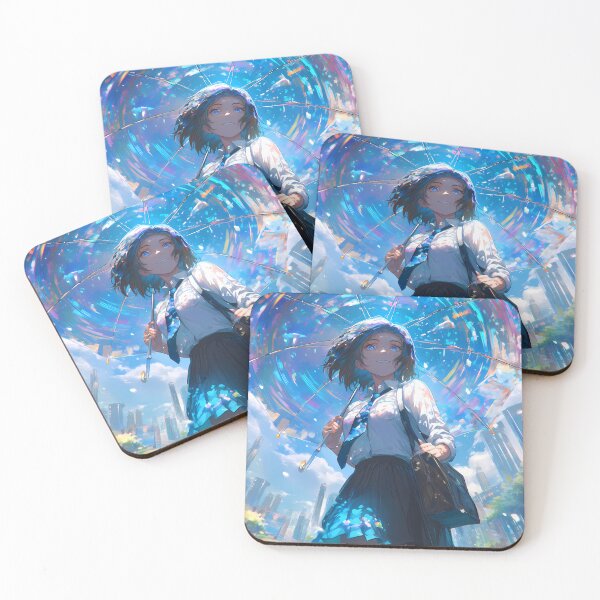 Item preview, Akane Tsunemori Psycho Pass Rainbow Umbrella Sunny Day designed and sold by Spraykart.