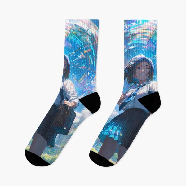 Item preview, Akane Tsunemori Psycho Pass Rainbow Umbrella Sunny Day designed and sold by Spraykart.
