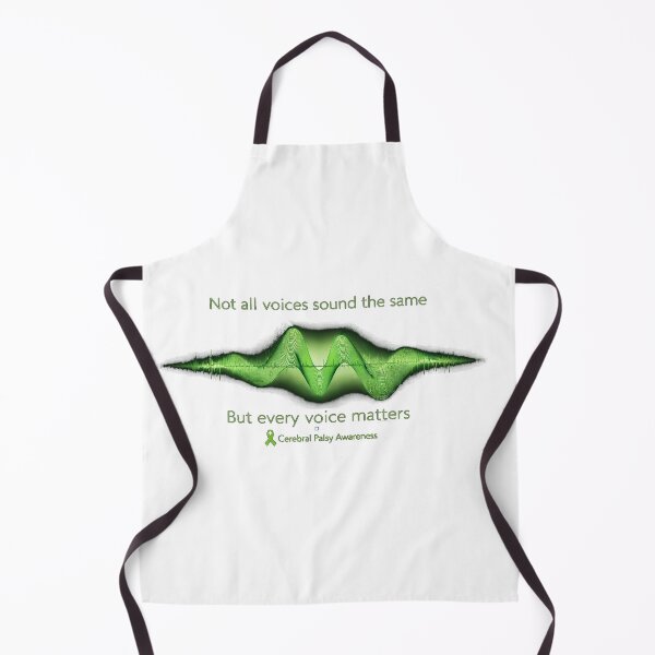 Item preview, Not All Voices Sound the Same – Cerebral Palsy Awareness Sound Wave designed and sold by Mirgonhood.